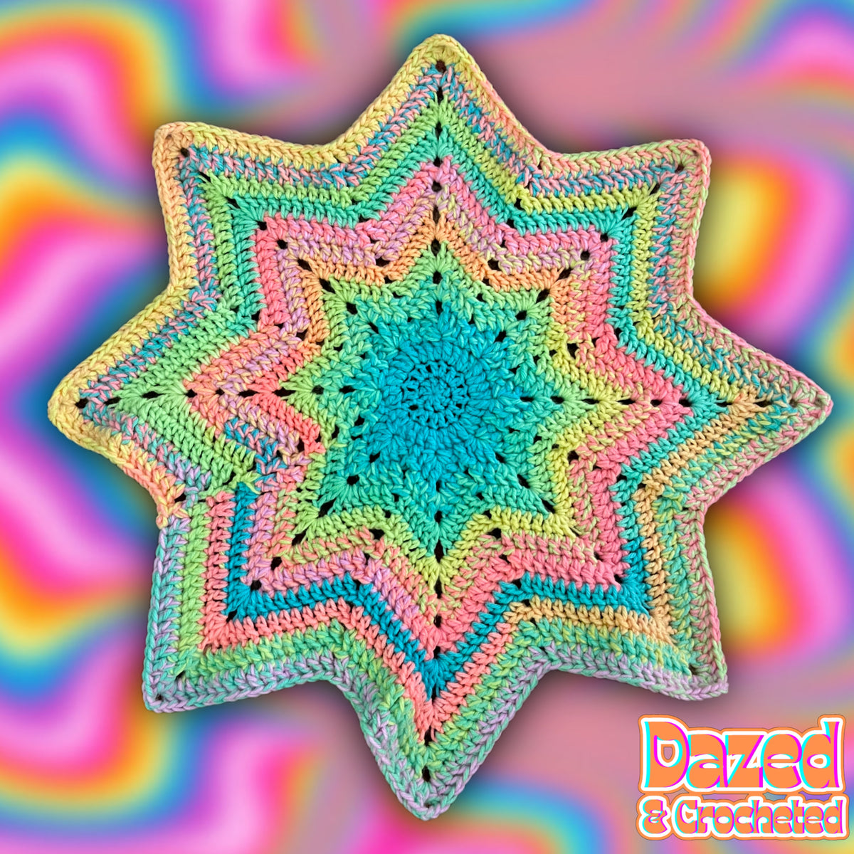 Pastel Rainbow Flowstar